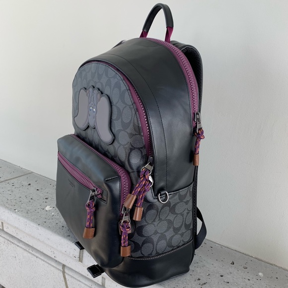 NWT Disney X Coach West Backpack With Dumbo - Picture 9 of 13